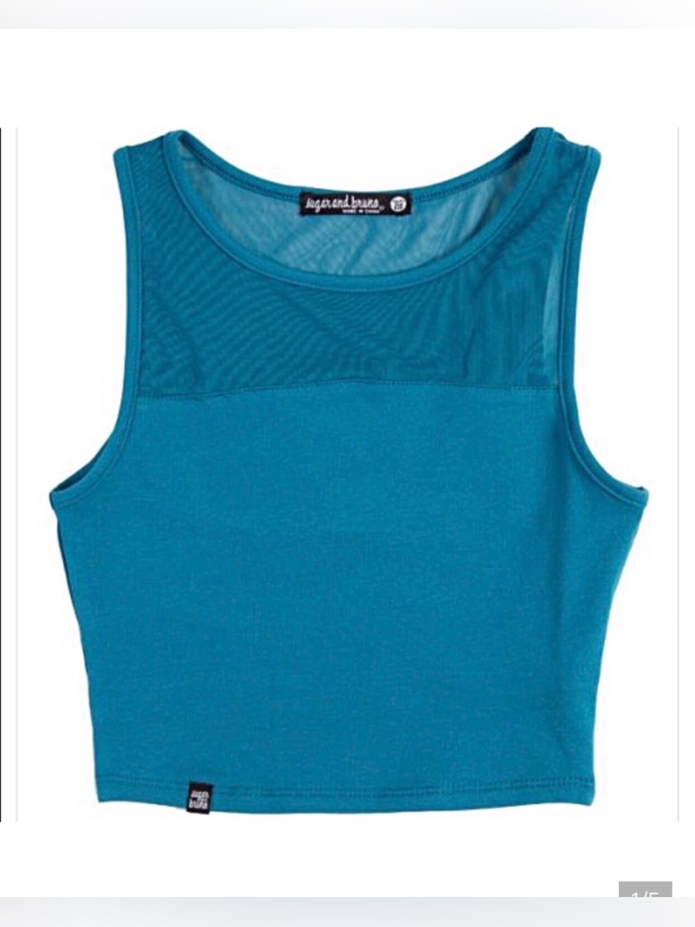 Sugar & Bruno Stretchy Mesh Top One Size